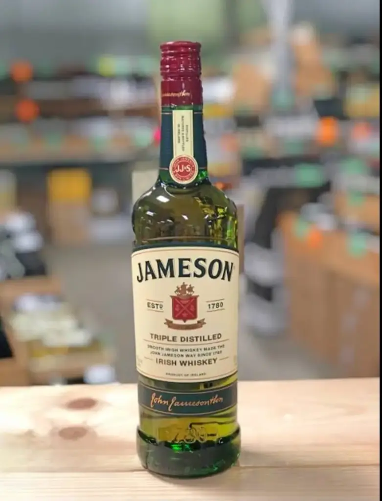 jameson triple distilled irish whiskey 750ml