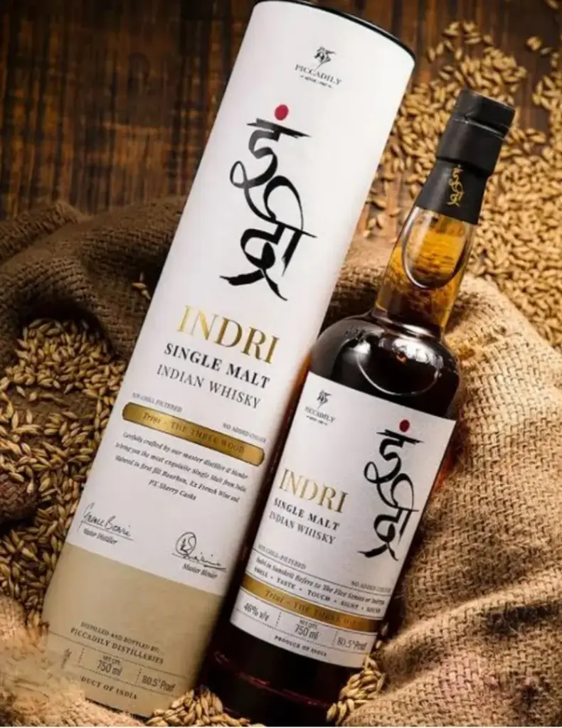 Indri Single Malt Indian Whisky 750ml