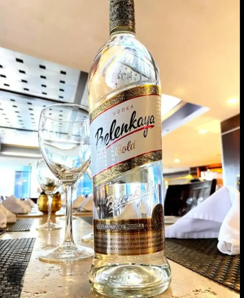 Belankaya gold russian vodka 700ml