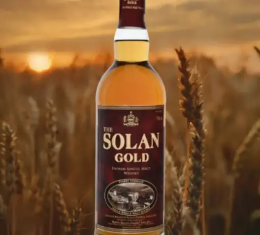 The Solan Gold Indian Single Malt Whisky 750ml