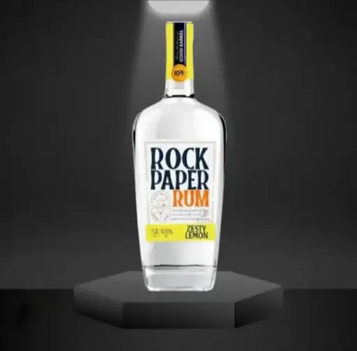 Rock Paper Zesty Lemon Rum 750ml