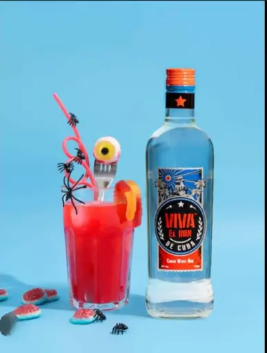 Viva el ron white rum 750ml