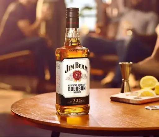 Jim beam kentucky Straight bourbon whisky 750ml