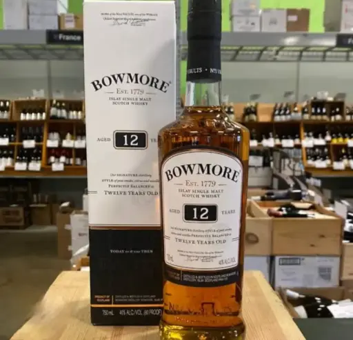 Bowmore 12yrs Islay single malt scotch whisky 750ml